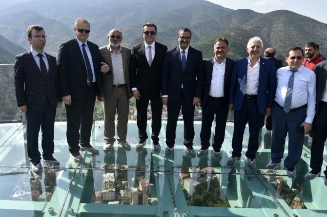 Doğu Karadeniz Bölgesinin Yöneticileri Gümüşhane’yi Gezdi