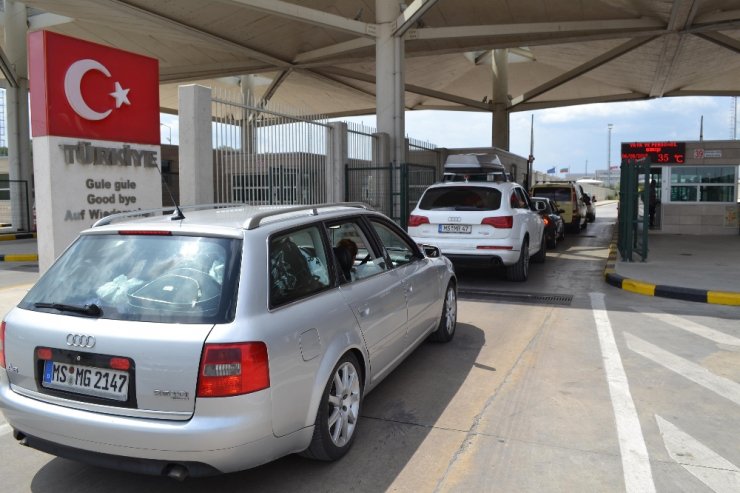 Kapıkule’de Giriş Rekoru