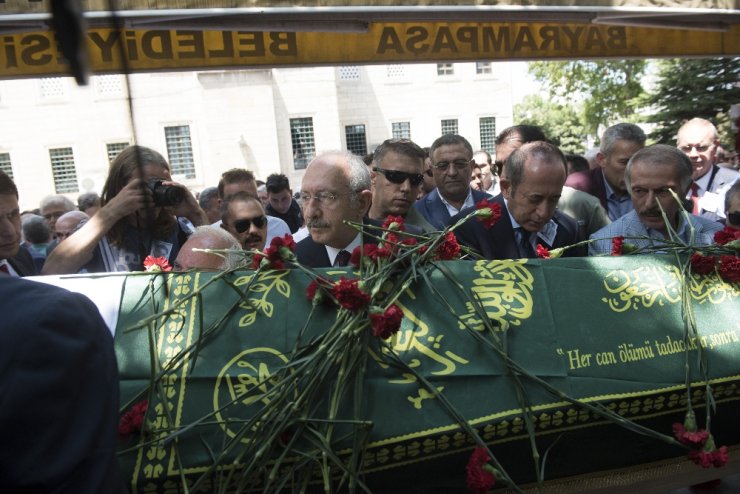 Kılıçdaroğlu Cenaze Töreninde