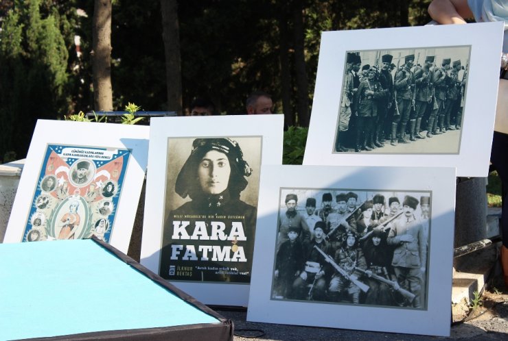 ’Kara Fatma’ Mezarı Başına Anıldı