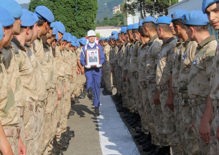 Şehit Uzman Çavuşun Naaşı Memleketine Uğurlandı