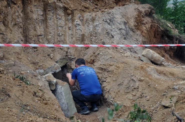 Yol Çalışmasında Ortaya Çıktı: Bin 800 Yıllık !