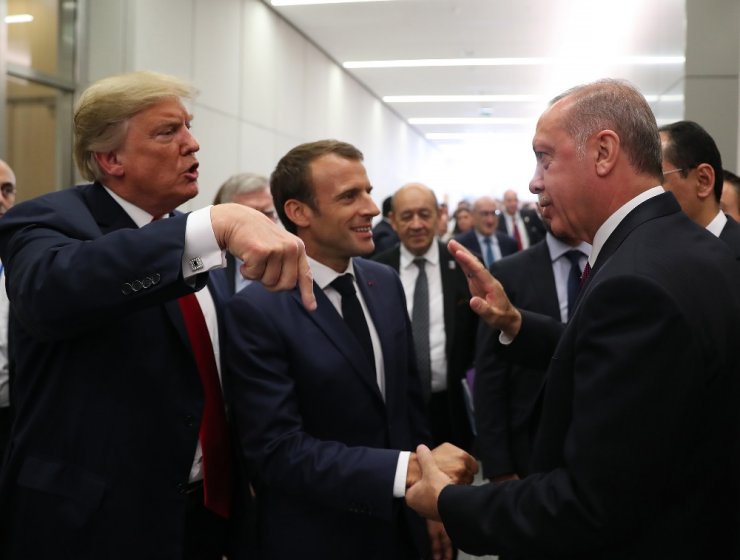 Erdoğan’dan Macron Ve Trump İle Samimi Sohbet