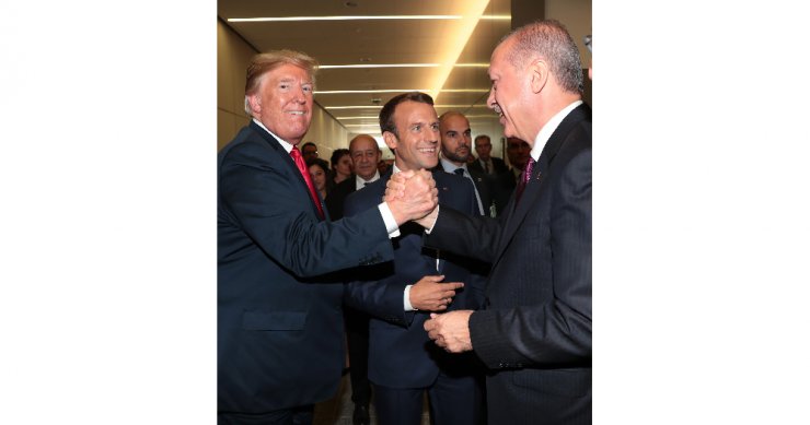 Erdoğan’dan Macron Ve Trump İle Samimi Sohbet