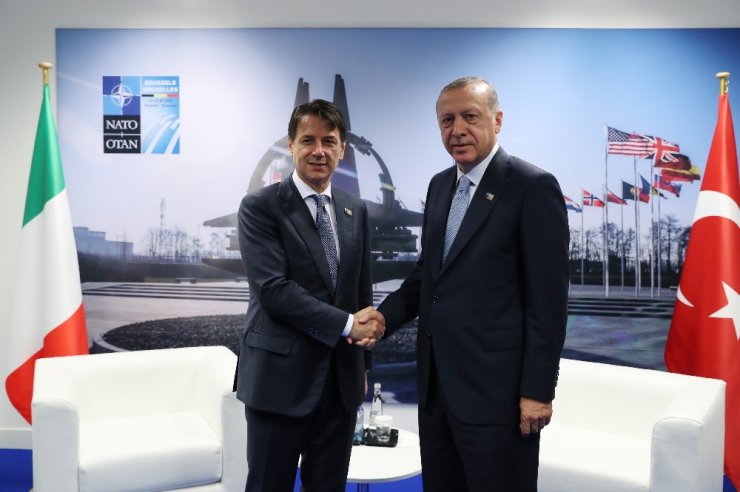 Erdoğan İtalya Başbakanı İle Görüştü