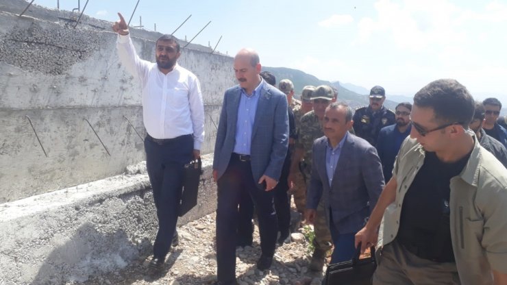 Soylu, 1 Ayda 18 Teröristin Öldürüldüğü Bölgeye Gitti