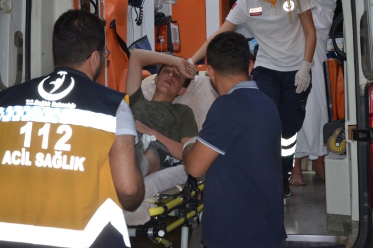 Yaralı Göçmenler Hastaneye Sevk Edildi