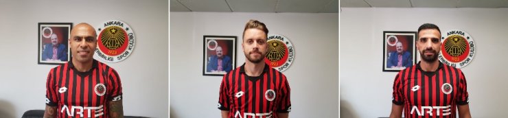 Gençlerbirliği’nde 3 İmza
