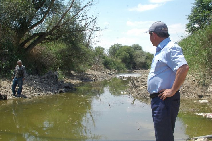 Sakarya Nehri Kurumaya Yüz Tuttu