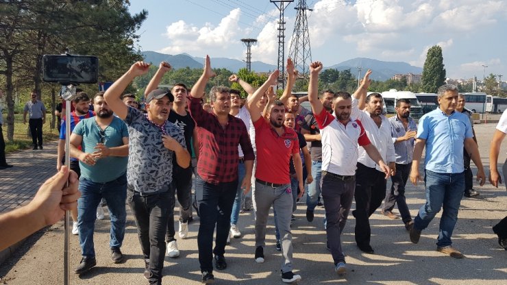 Taraftardan Karabükspor’a Destek Yürüyüşü