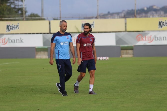Trabzonspor’un Yeni Transferi Majid Hossein Takımla Antrenmana Çıktı