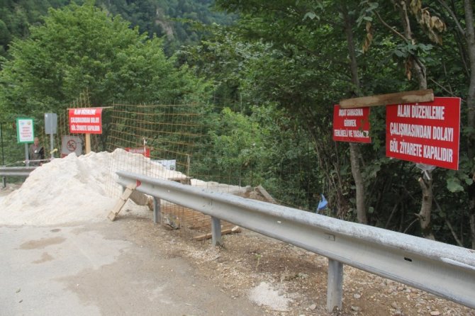 Çalışma Nedeniyle Mavigöl Ziyarete Kapatıldı