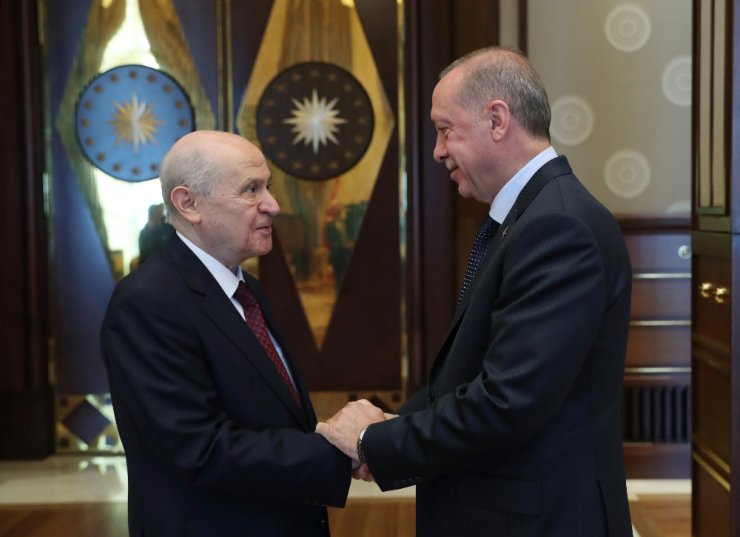 Erdoğan Bahçeli’yle Görüştü