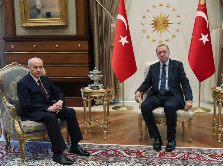 Erdoğan Bahçeli’yle Görüştü