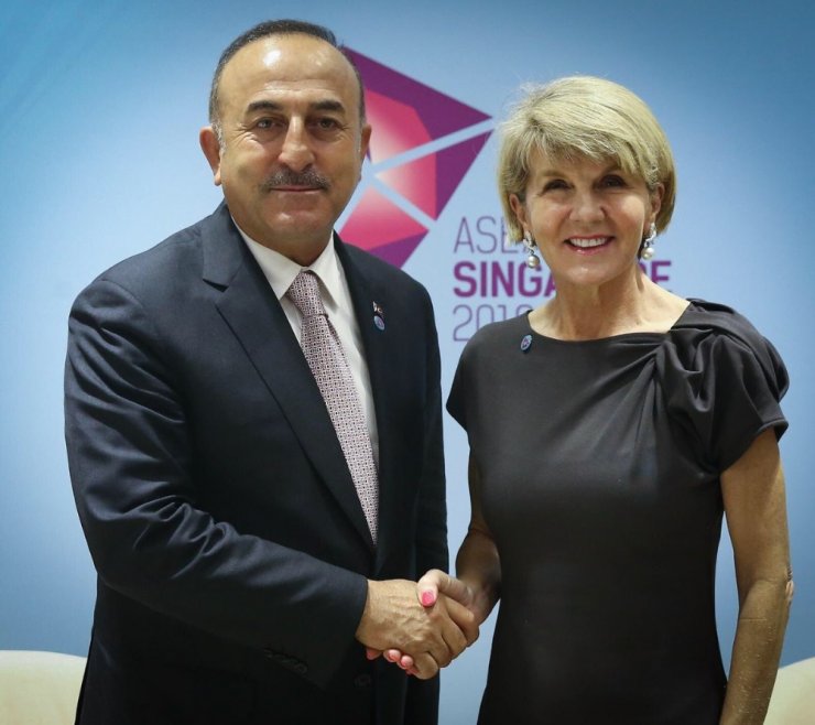 Bakan Çavuşoğlu, Hint Ve Avustralyalı Bakanlarla Görüştü