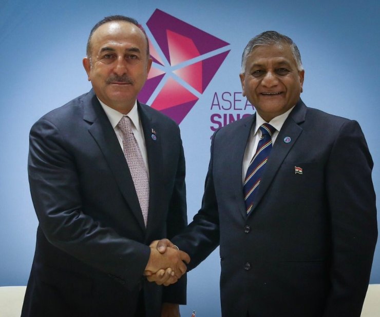 Bakan Çavuşoğlu, Hint Ve Avustralyalı Bakanlarla Görüştü