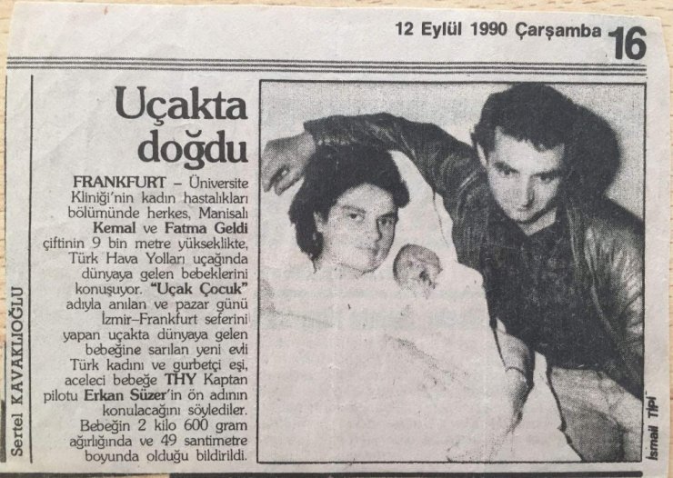 Uçakta Doğdu, Kabin Memur Oldu
