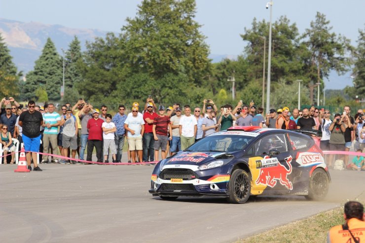 Yeşil Bursa Rallisi’nde Lastikler Yandı