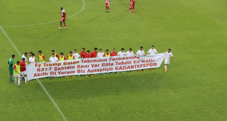 Gaziantepsporlu Futbolculardan Trump’a Tepki