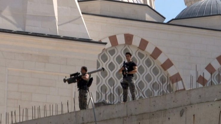 Erdoğan Çamlıca Camii’nde İncelemede Bulunuyor