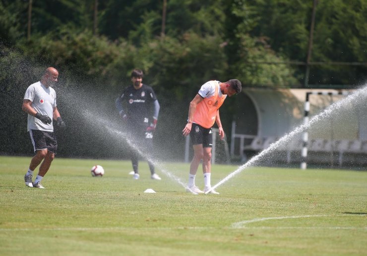 Beşiktaş’ta Lask Linz Hazırlıkları Devam Etti