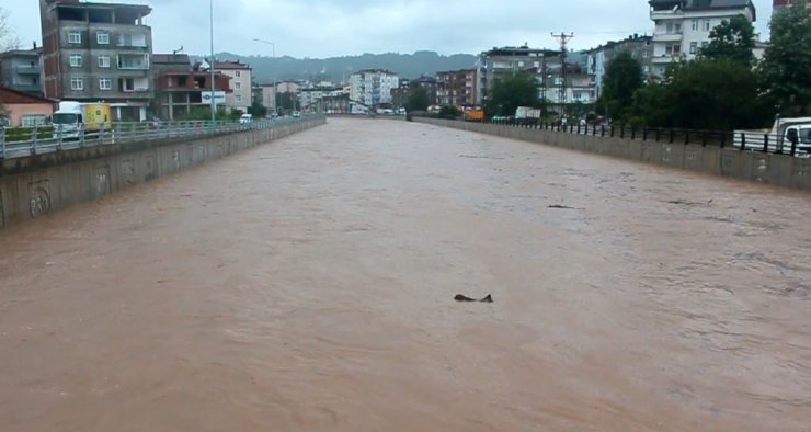 Sel Bu Kez Ünye’yi Vurdu