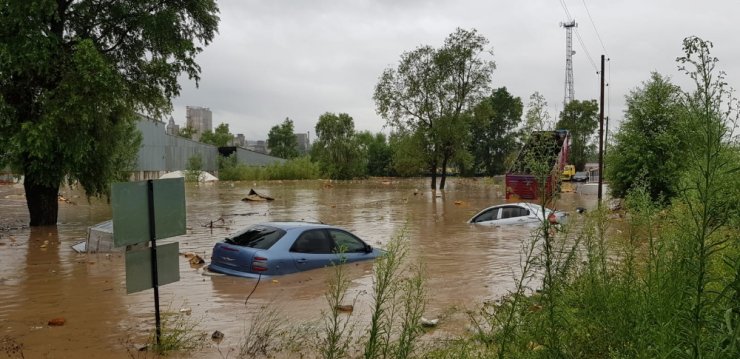 Ordu’da Sel Suları Köprüyü Yıktı, Mahsur Kalanlar Var
