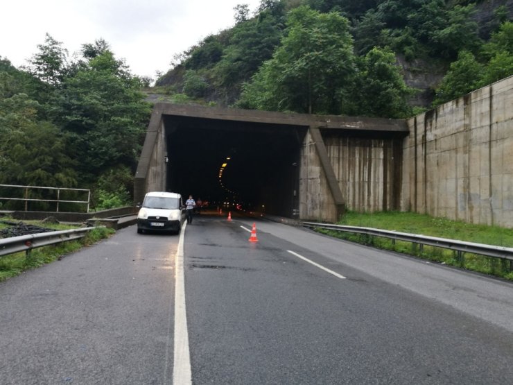 Önce Araç Yangını Ardından Trafik Kazası