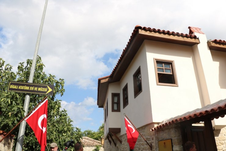 ‘Atatürk Evi Müzesi’ Törenle Açıldı