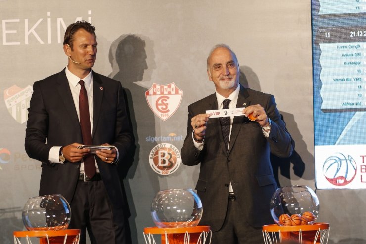 Türkiye Basketbol Ligi’nde Fikstür Belli Oldu