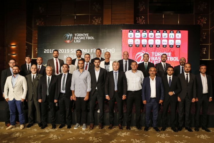 Türkiye Basketbol Ligi’nde Fikstür Belli Oldu