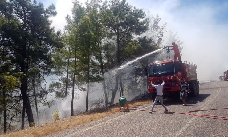 Antalya’da Orman Yangını