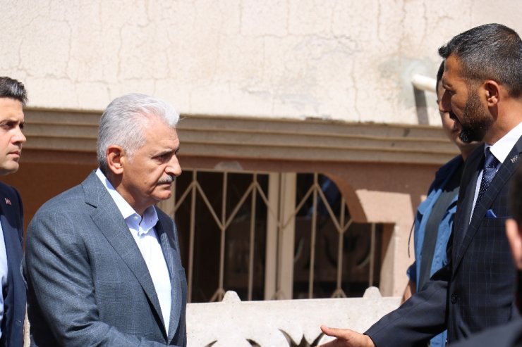 Yıldırım’dan Bebeğiyle Şehit Olan Annenin Ailesine Ziyaret