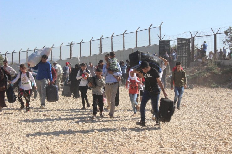 Suriyeliler Ülkelerine Gitmek İçin ’Depar’ Attı