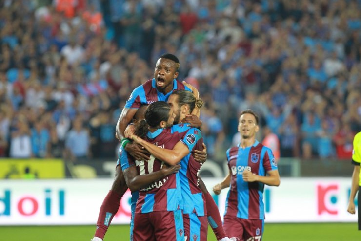 Trabzonspor İlk Galibiyetini Aldı