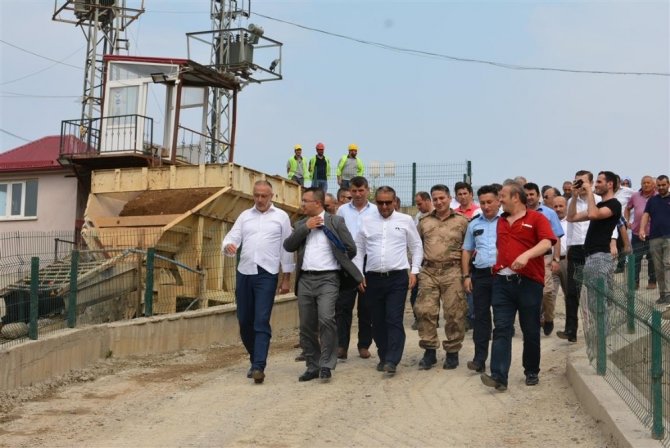 Başkan Yakar: “Bölgemizin İlk Atık Su Tesisi Bulancak’a Yapıldı”