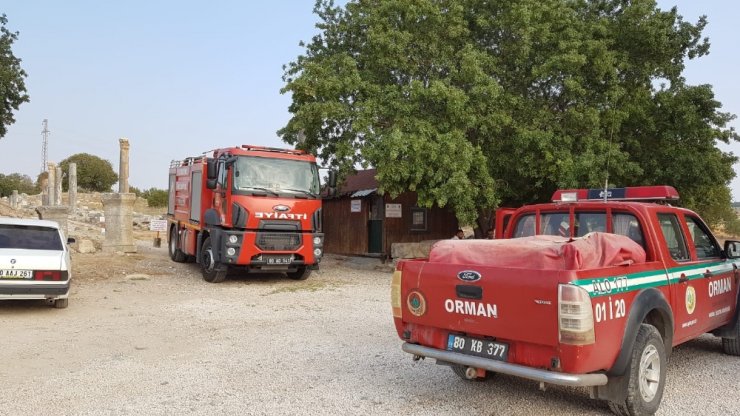 Kastabala Antik Kenti’nde Orman Yangın