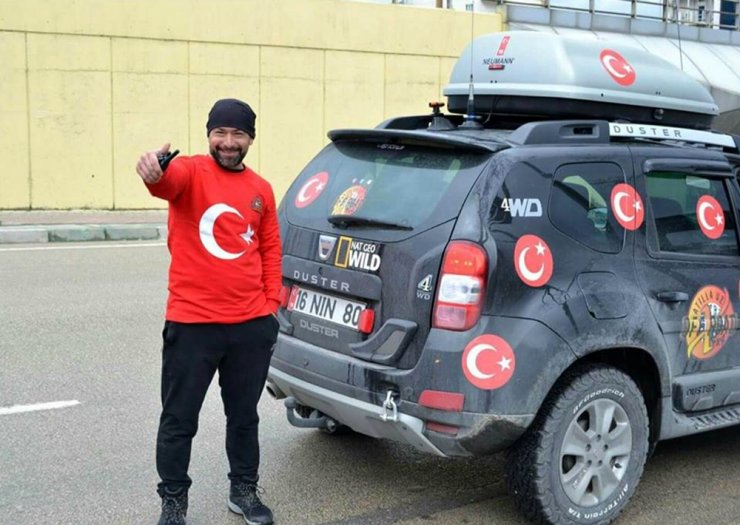 Off-road Sürücüsü 50 Metrelik Uçuruma Yuvarlandı
