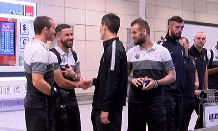 Partizan İstanbul’a Geldi