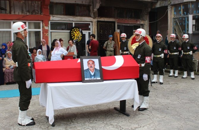 Giresun’da Kıbrıs Gazisi, Törenle Toprağa Verildi