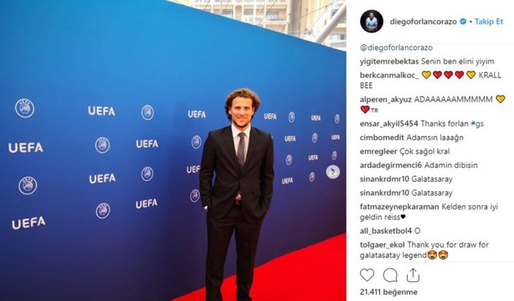 Kaka Ve Forlan’a Teşekkür Yağmuru