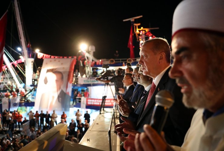 Cumhurbaşkanı Erdoğan ‘Vira Bismillah’ Dedi