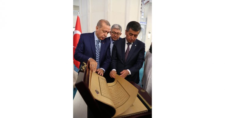 Erdoğan Kırgızistan’da Cami Açılışı Yaptı