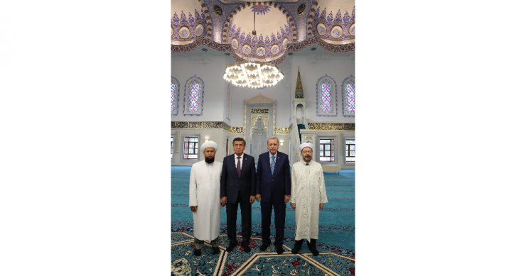 Erdoğan Kırgızistan’da Cami Açılışı Yaptı