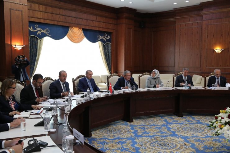 Erdoğan Kırgız Başbakan Abılgaziyev’le Görüştü