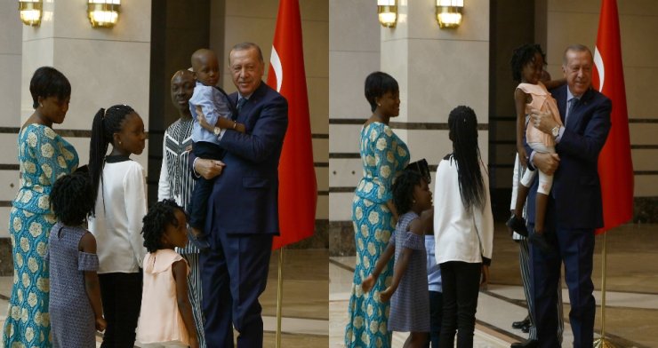 Büyükelçinin Çocuklarını Böyle Sevdi
