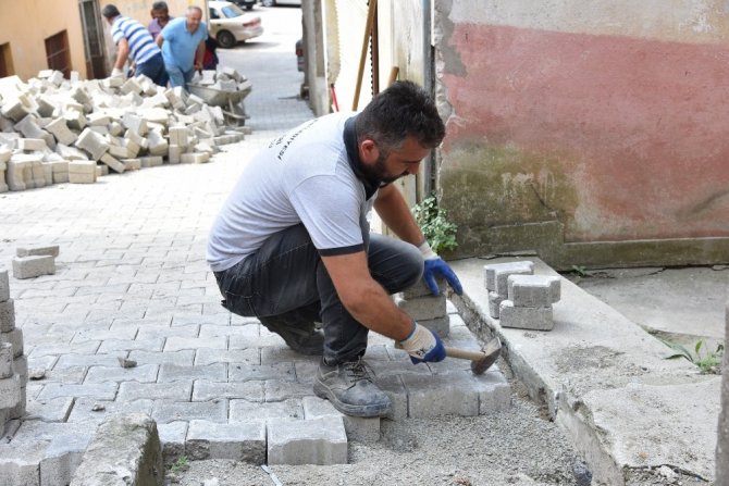 Giresun’da Yol Yenileme Çalışmaları Sürüyor