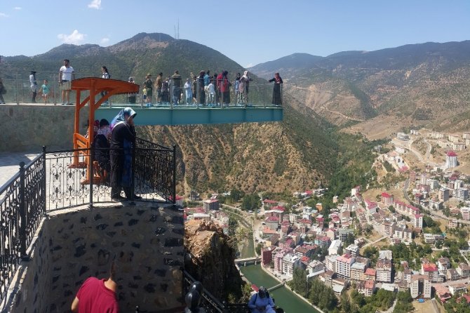 Cam Seyir Terasına Kır Lokantası Yapılacak, Yolu Ağaçlandırılacak