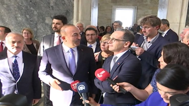 Almanya Dışişleri Bakanı Maas Tbmm’yi Ziyaret Etti