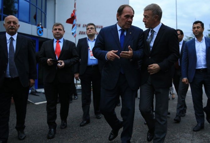 Demirorön Ve Baykan Trabzonspor’u Ziyaret Etti